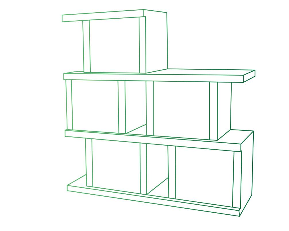 Columbarium modulable extensible